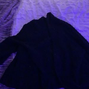 Black cardigan